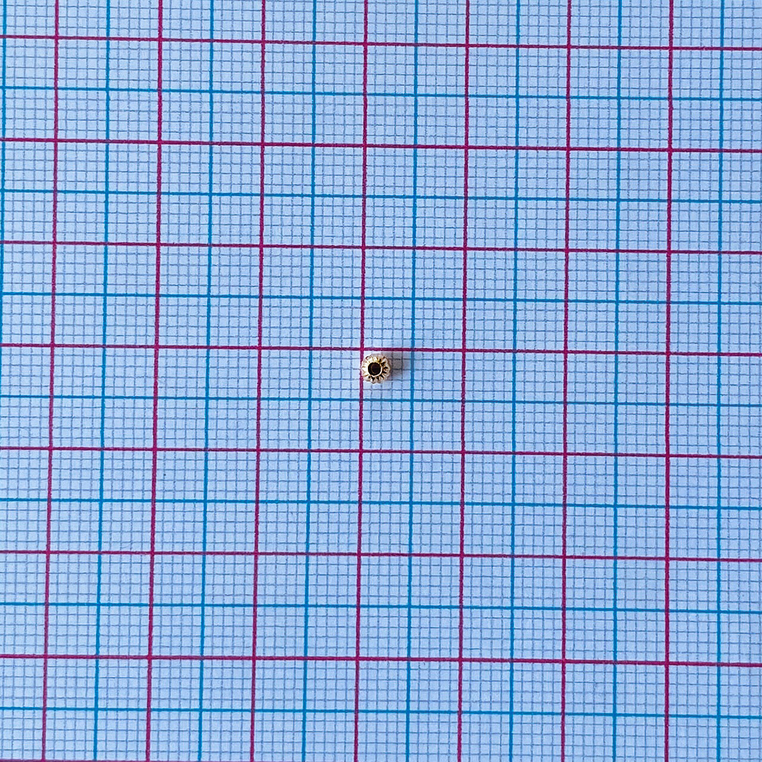 SEPARADOR ✦ BALIN BAÑO DE ORO 3MM  2