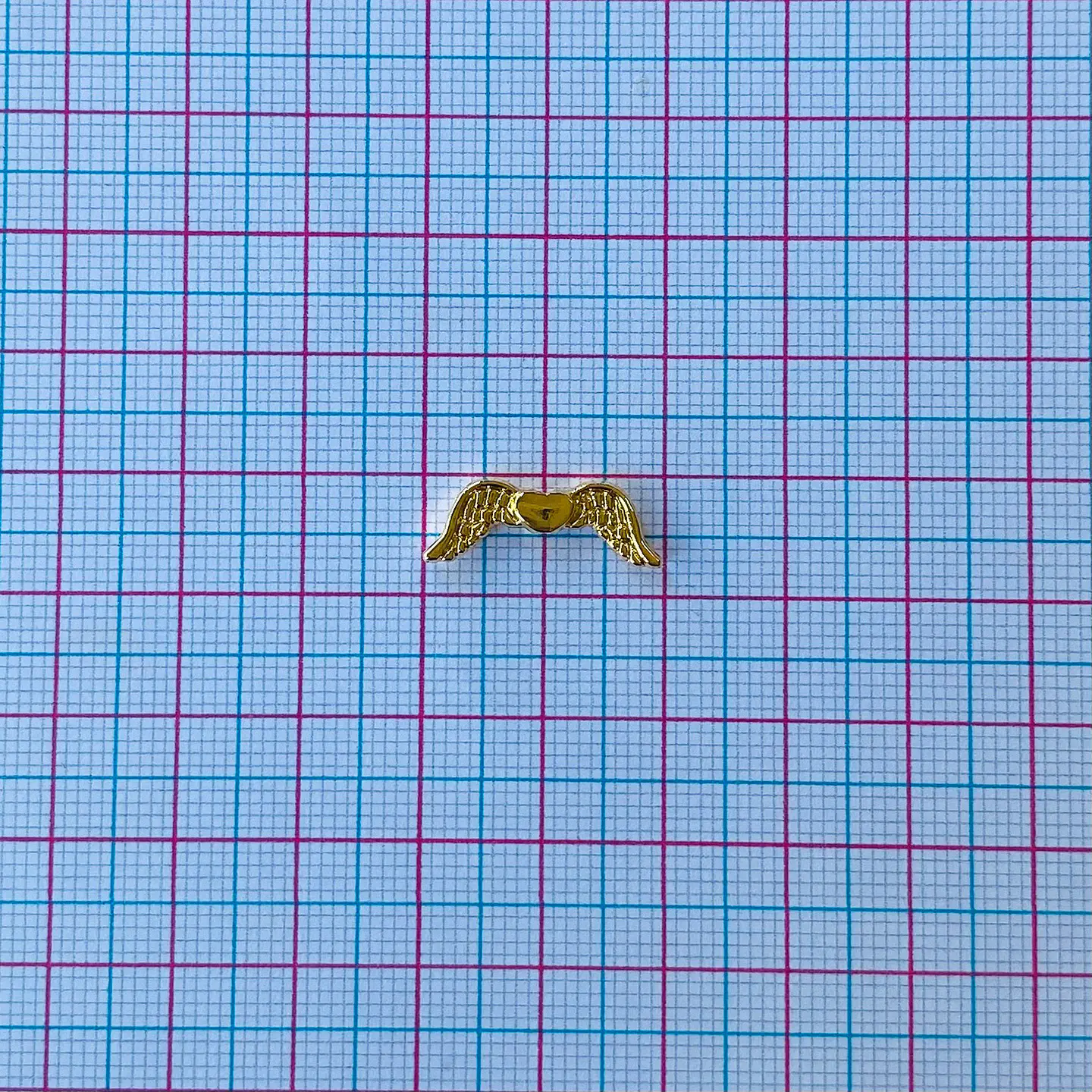 SEPARADOR ALAS CORAZÓN BAÑO DE ORO DN111 2