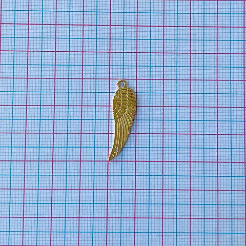 DIJE ALA BAÑO DE ORO W-7072-GOLD