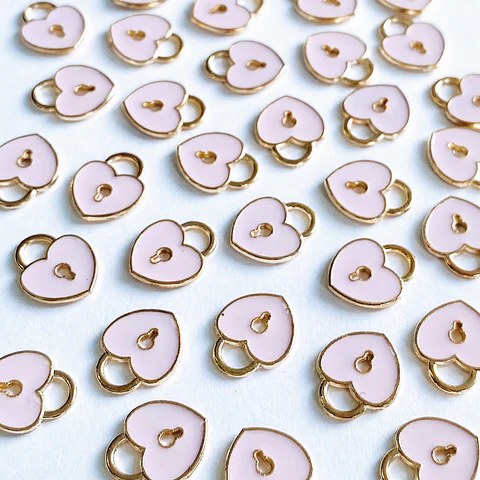 DIJE CORAZÓN FANTASÍA (ELIGE TU COLOR FAVORITO) SIN6