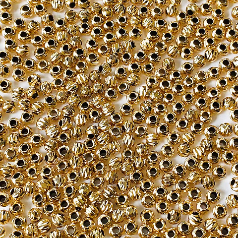 SEPARADOR ✦ BALIN BAÑO DE ORO 4MM