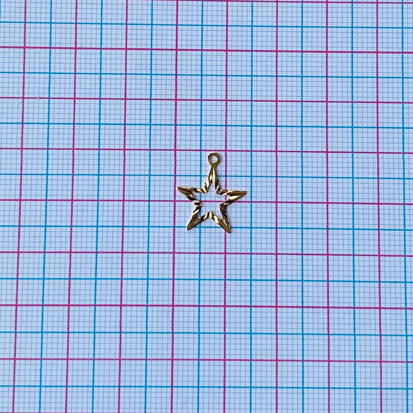 MINI DIJE ✦ ESTRELLA BAÑO DE ORO 2