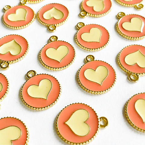 DIJE CORAZÓN FANTASÍA (ELIGE TU COLOR FAVORITO) SIN39