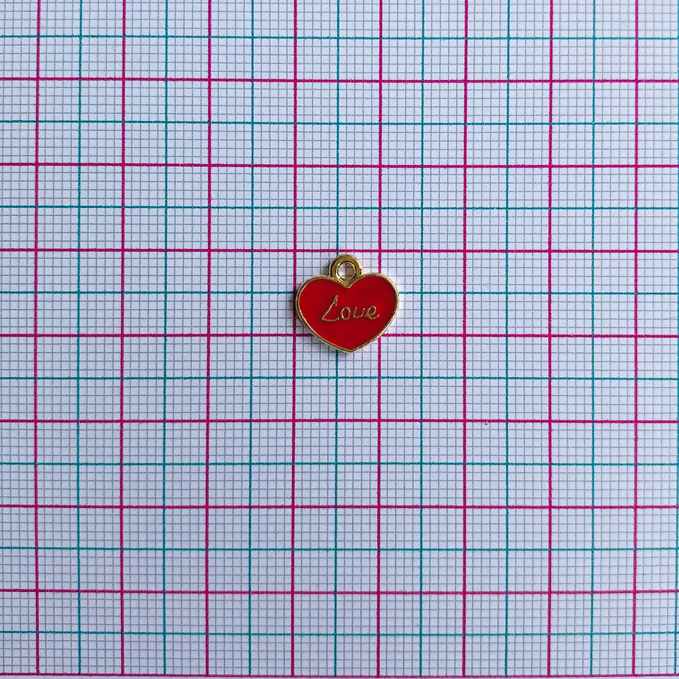 DIJE CORAZÓN FANTASÍA (ELIGE TU COLOR FAVORITO) SIN7 2