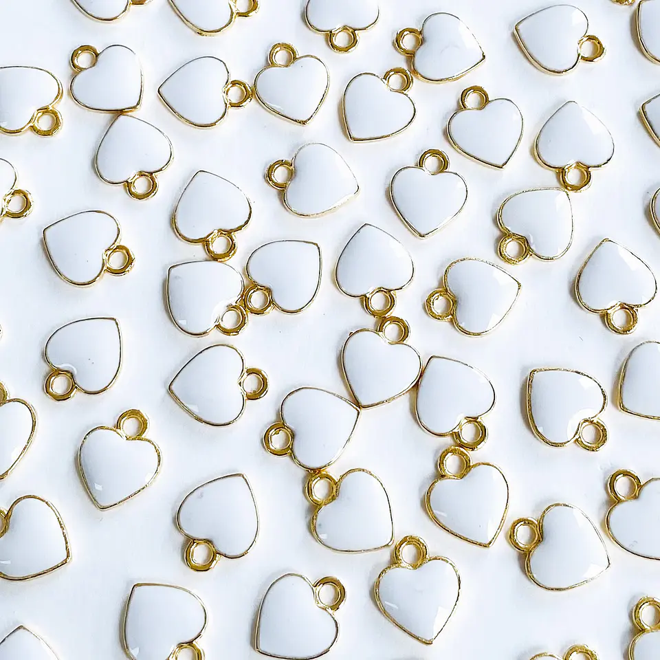 DIJE ✦ CORAZÓN BAÑO DE ORO 1