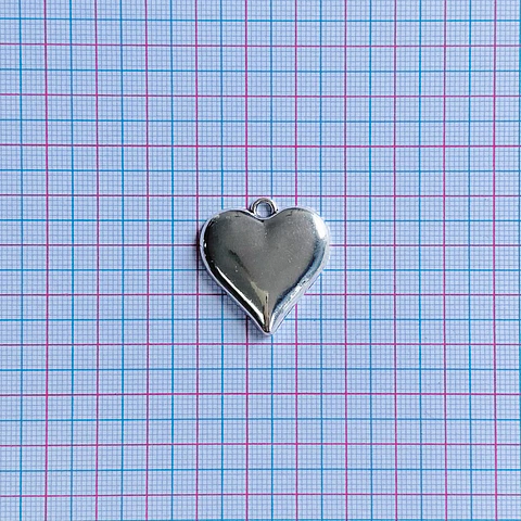 DIJE CORAZÓN ZAMAK WF-1042