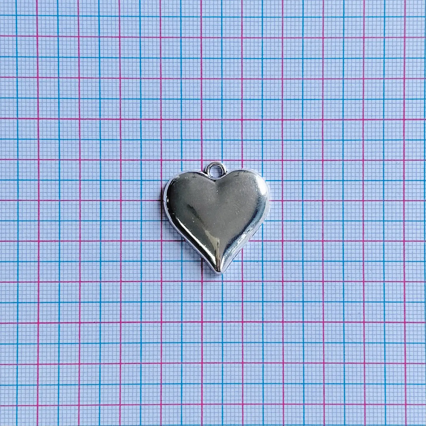 DIJE CORAZÓN ZAMAK WF-1042 2