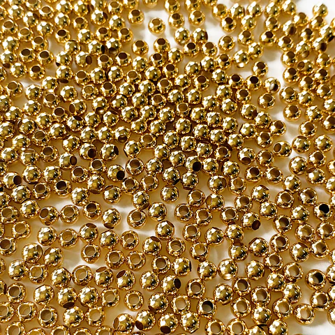 BALIN BAÑO DE ORO 4MM D0001003-G