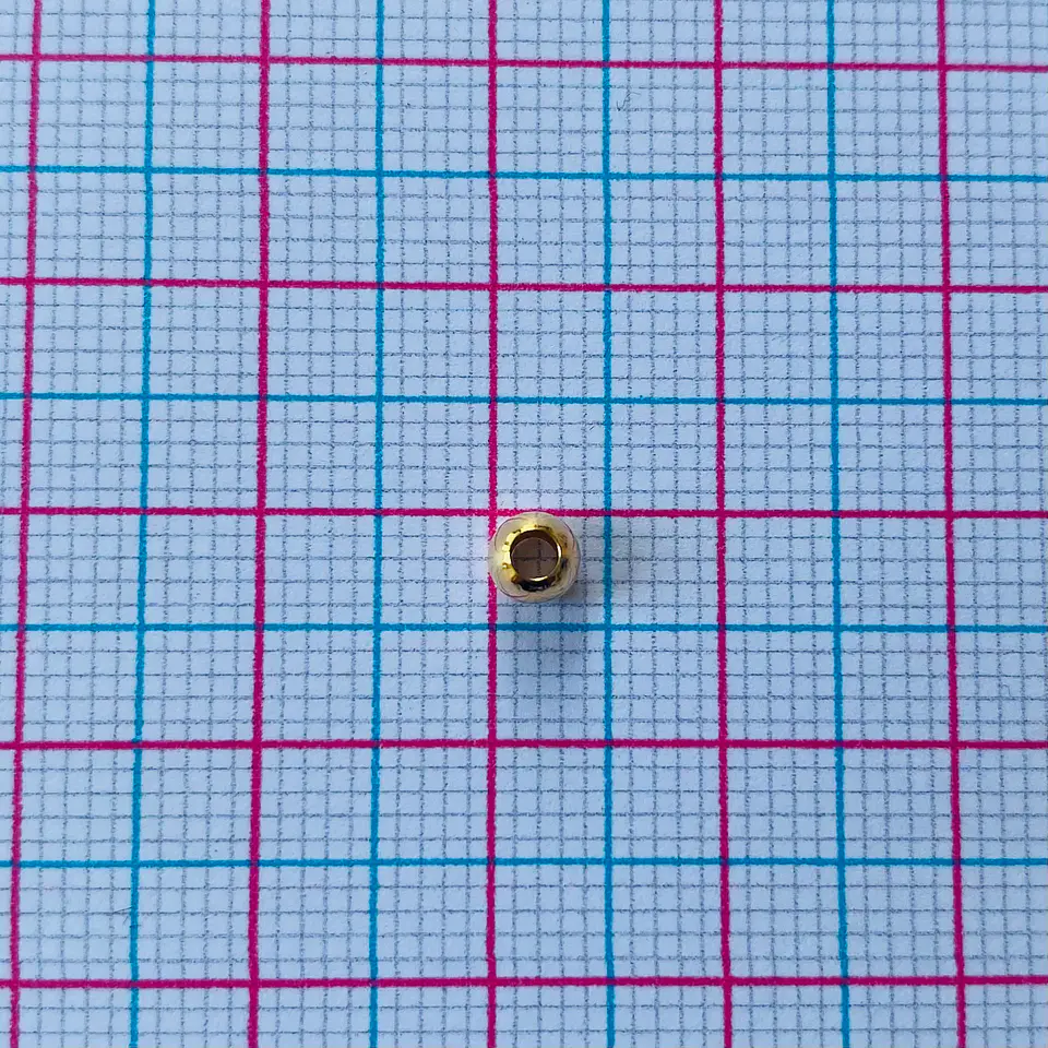 BALIN BAÑO DE ORO 4MM D0001003-G 2
