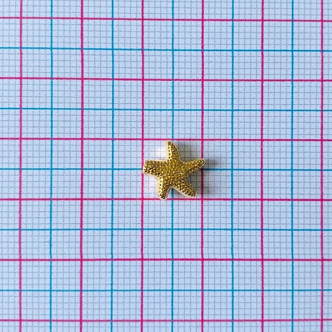 SEPARADOR ✦ ESTRELLA DE MAR BAÑO DE ORO 