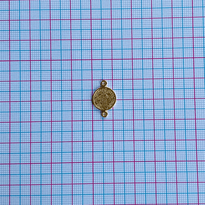 DIJE ✦ SAN BENITO BAÑO DE ORO 2