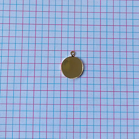 HERRAJE ✦ BASE PARA ENCASQUETAR BAÑO DE ORO