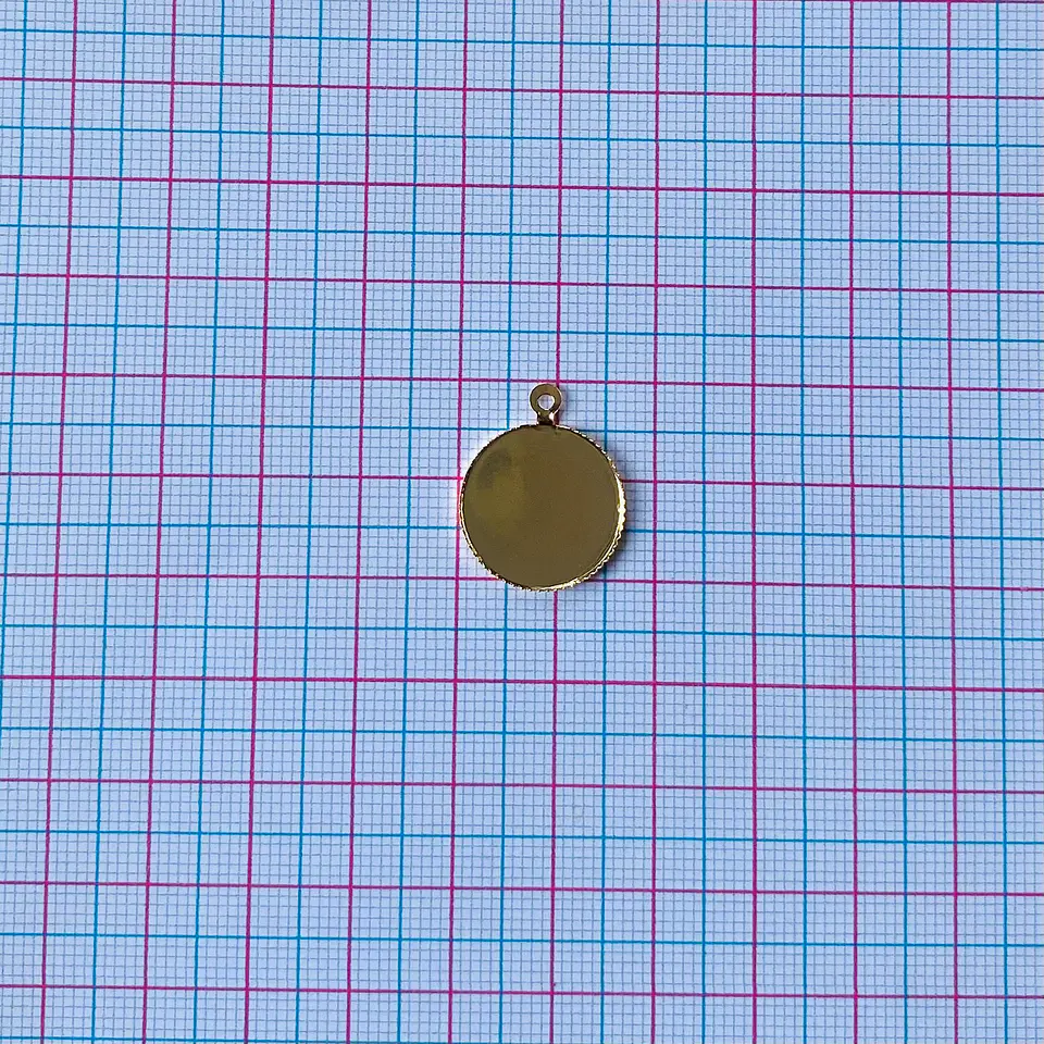 HERRAJE ✦ BASE PARA ENCASQUETAR BAÑO DE ORO 2
