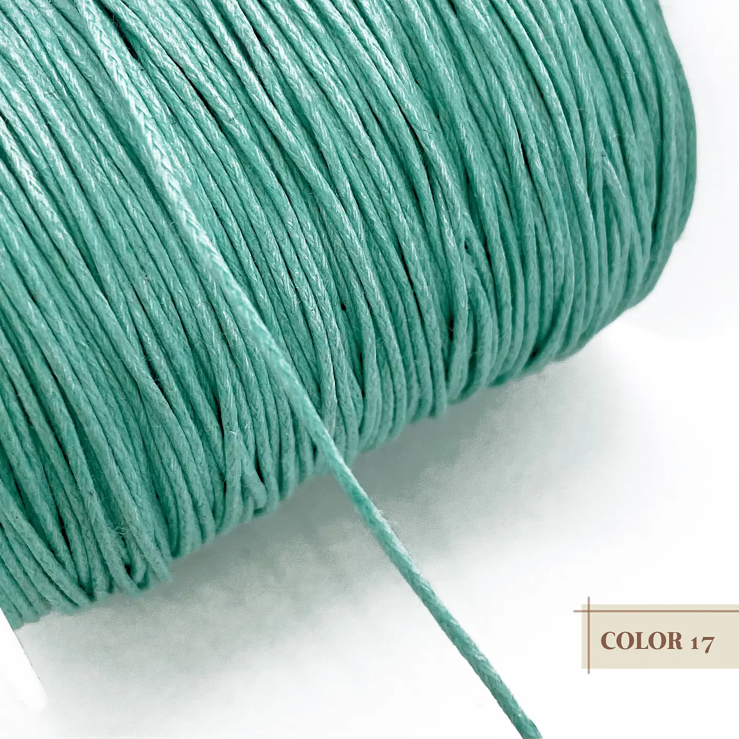 CORDÓN ✦ ENCERADO (ELIGE TU COLOR FAVORITO) 1MM 17