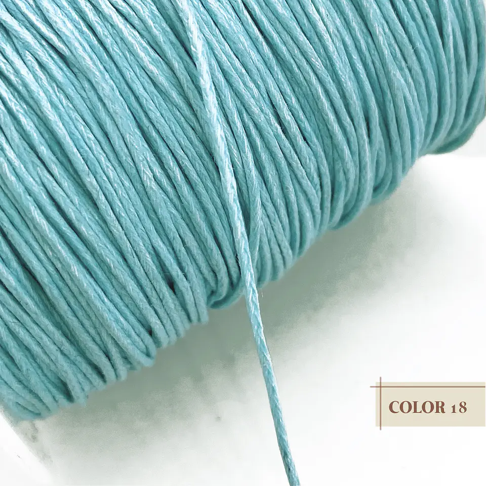 CORDÓN ✦ ENCERADO (ELIGE TU COLOR FAVORITO) 1MM 18