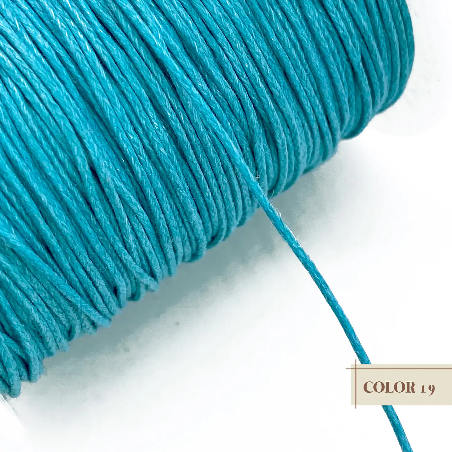 CORDÓN ✦ ENCERADO (ELIGE TU COLOR FAVORITO) 1MM 19