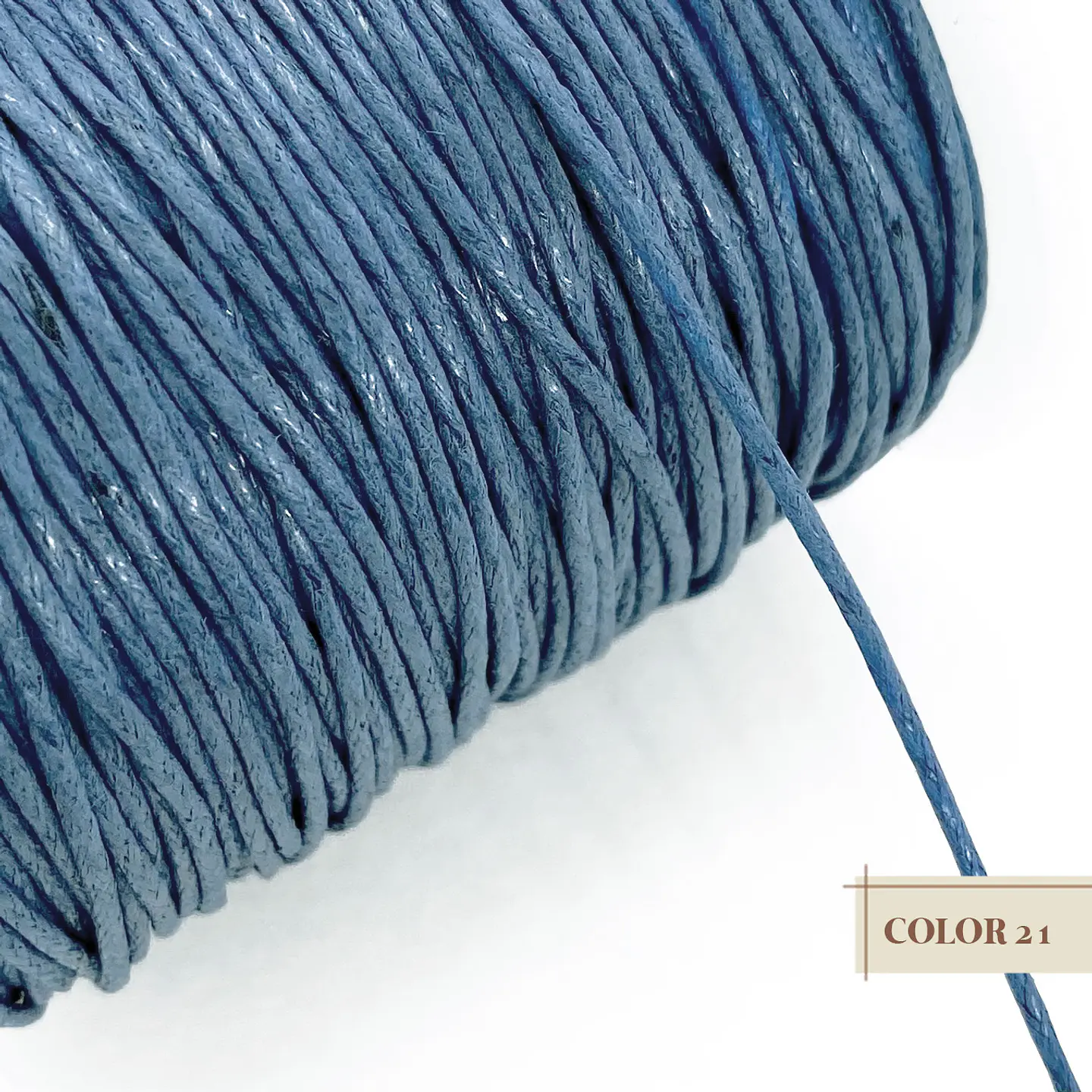 CORDÓN ✦ ENCERADO (ELIGE TU COLOR FAVORITO) 1MM 21