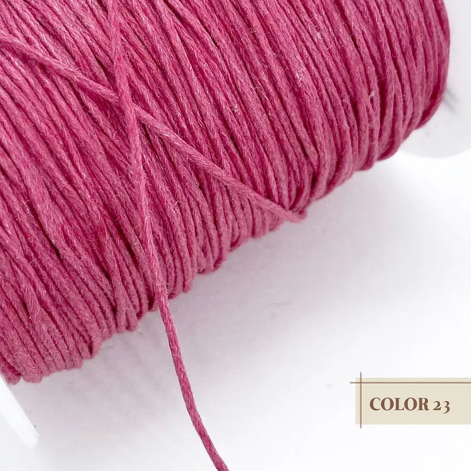 CORDÓN ✦ ENCERADO (ELIGE TU COLOR FAVORITO) 1MM 23