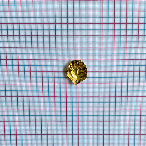 TOPO ✦ CONCHA BAÑO DE ORO
