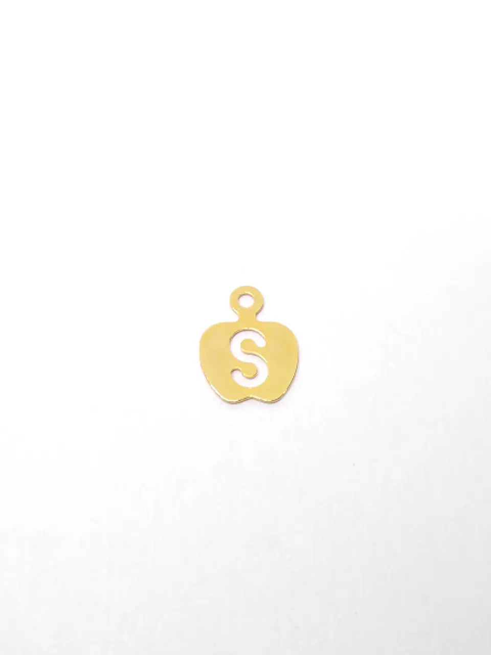 MANZANA MINI DIJE BAÑO DE ORO T1328                1