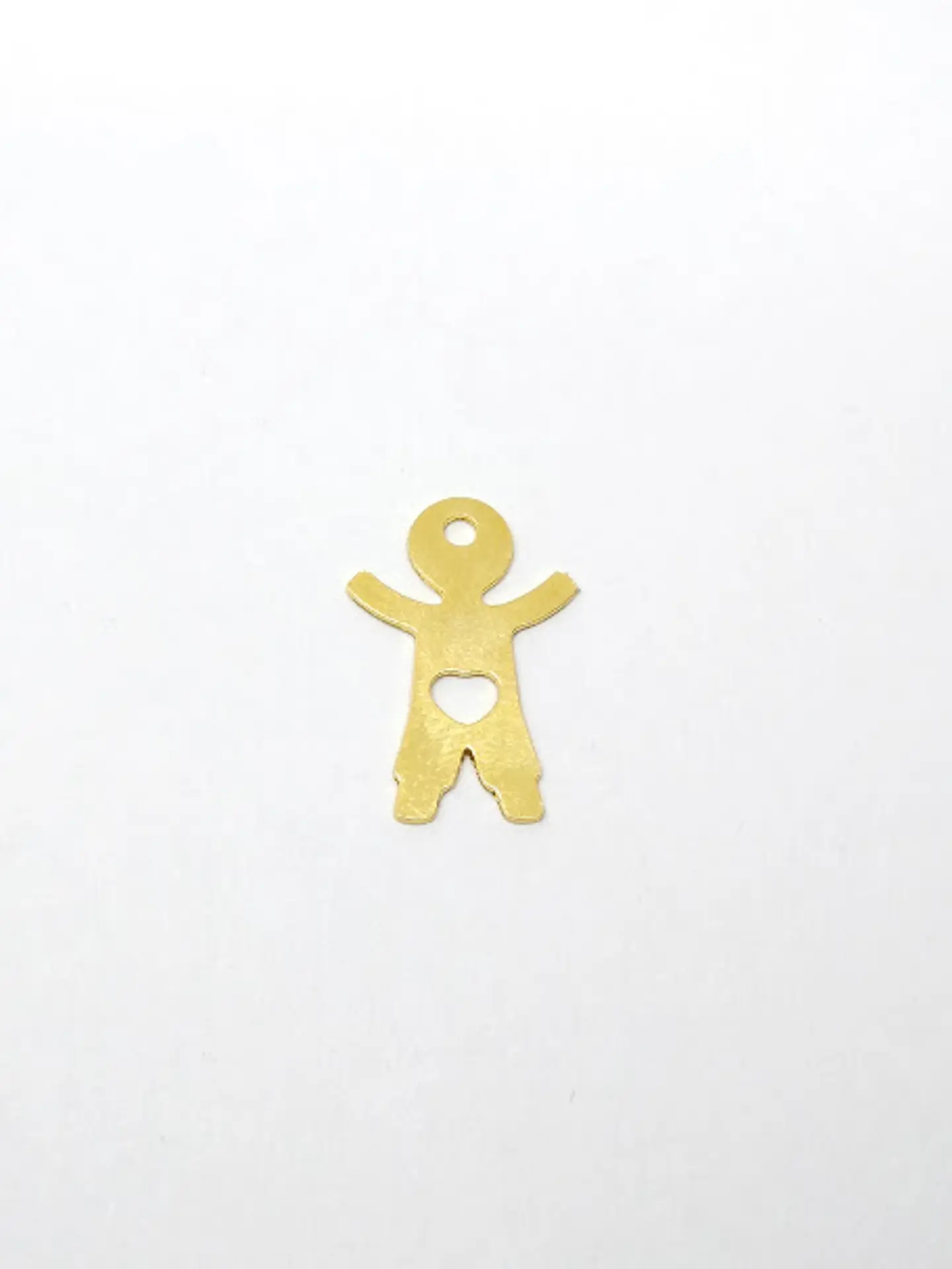 NIÑO MINI DIJE BAÑO DE ORO T4924                               1