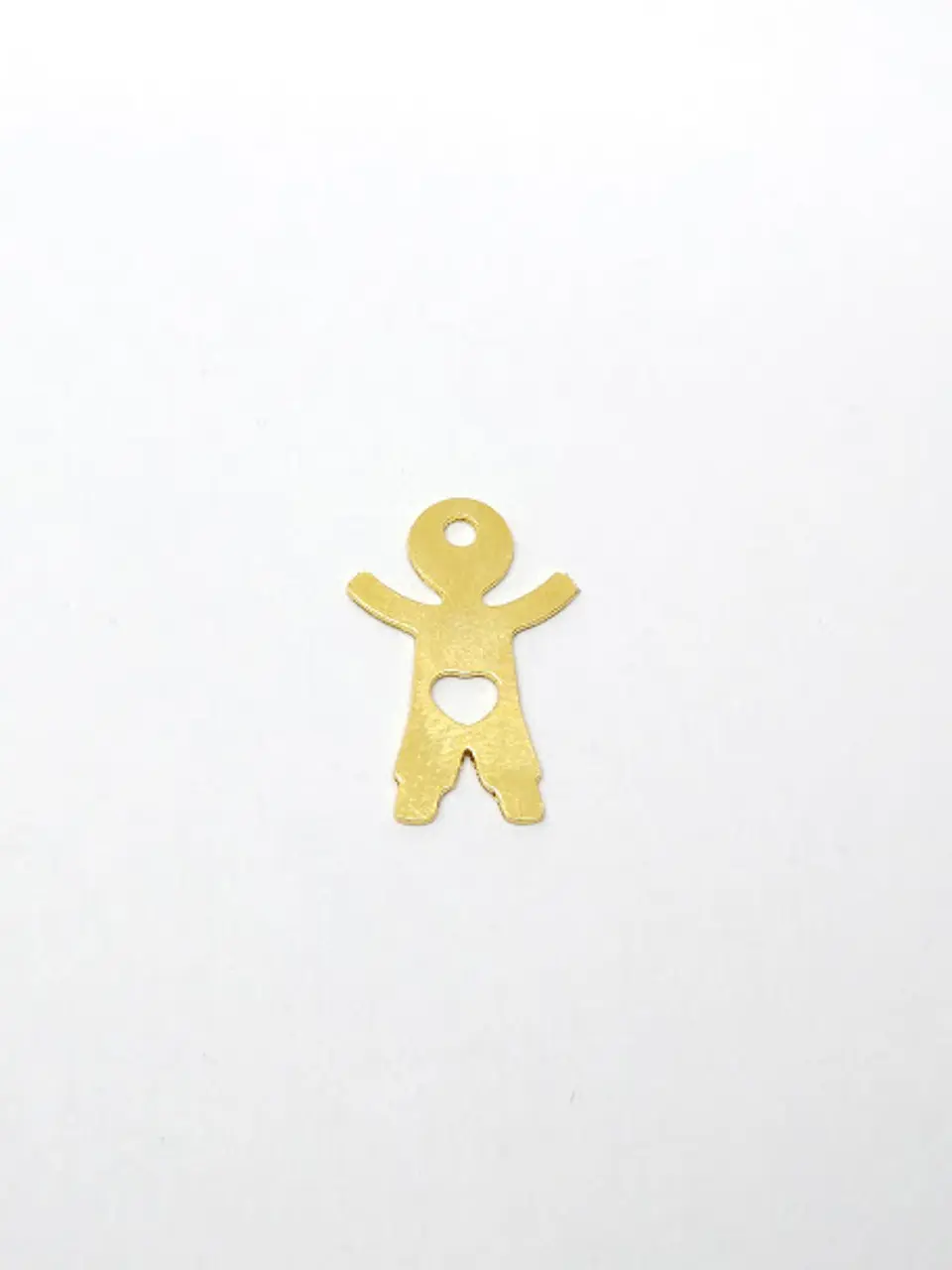 NIÑO MINI DIJE BAÑO DE ORO T4924                               1