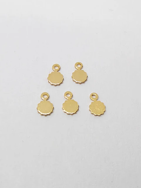 FLOR MINI DIJE BAÑO DE ORO T3952                                  