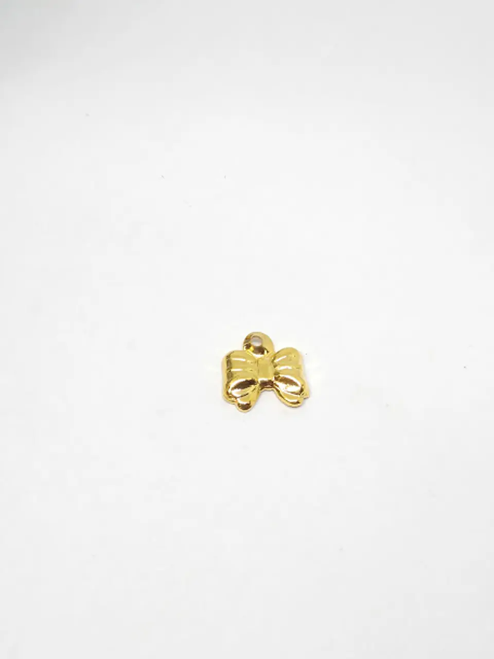 MOÑO GRABADO MINI DIJE BAÑO DE ORO T1299                                      1