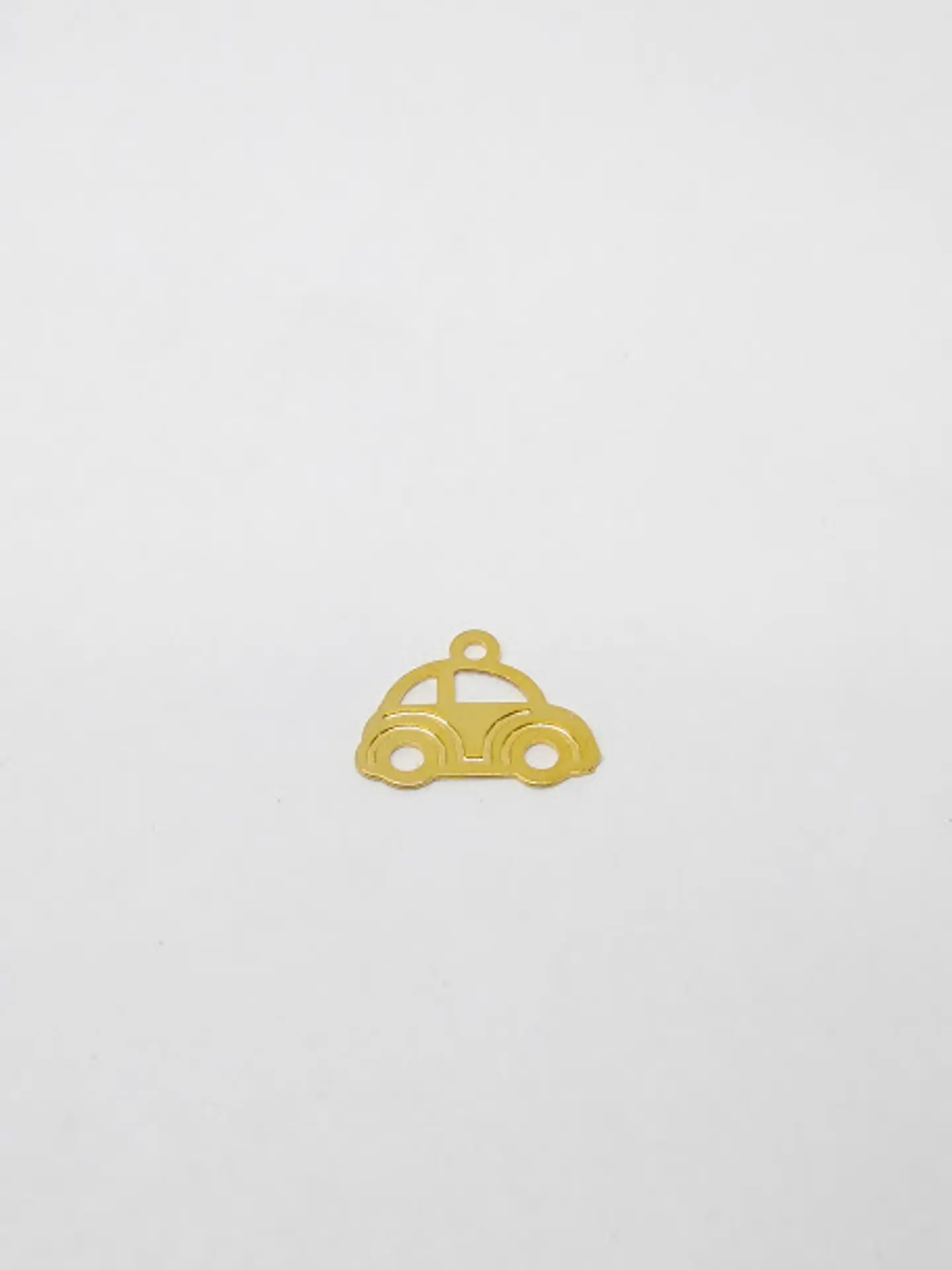 CARRO MINI DIJE BAÑO DE ORO FT-15-GOLD 1