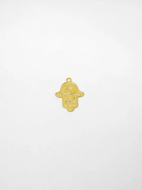 MANO HANSA MINI DIJE BAÑO DE ORO T3497                         