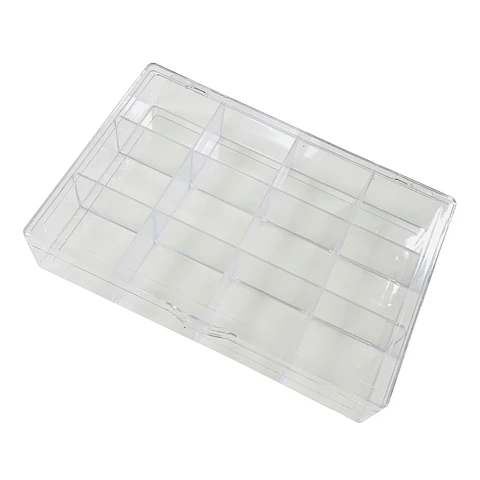 CAJA ✦ ORGANIZADORA 12 COMPARTIMENTOS ACRÍLICA                  