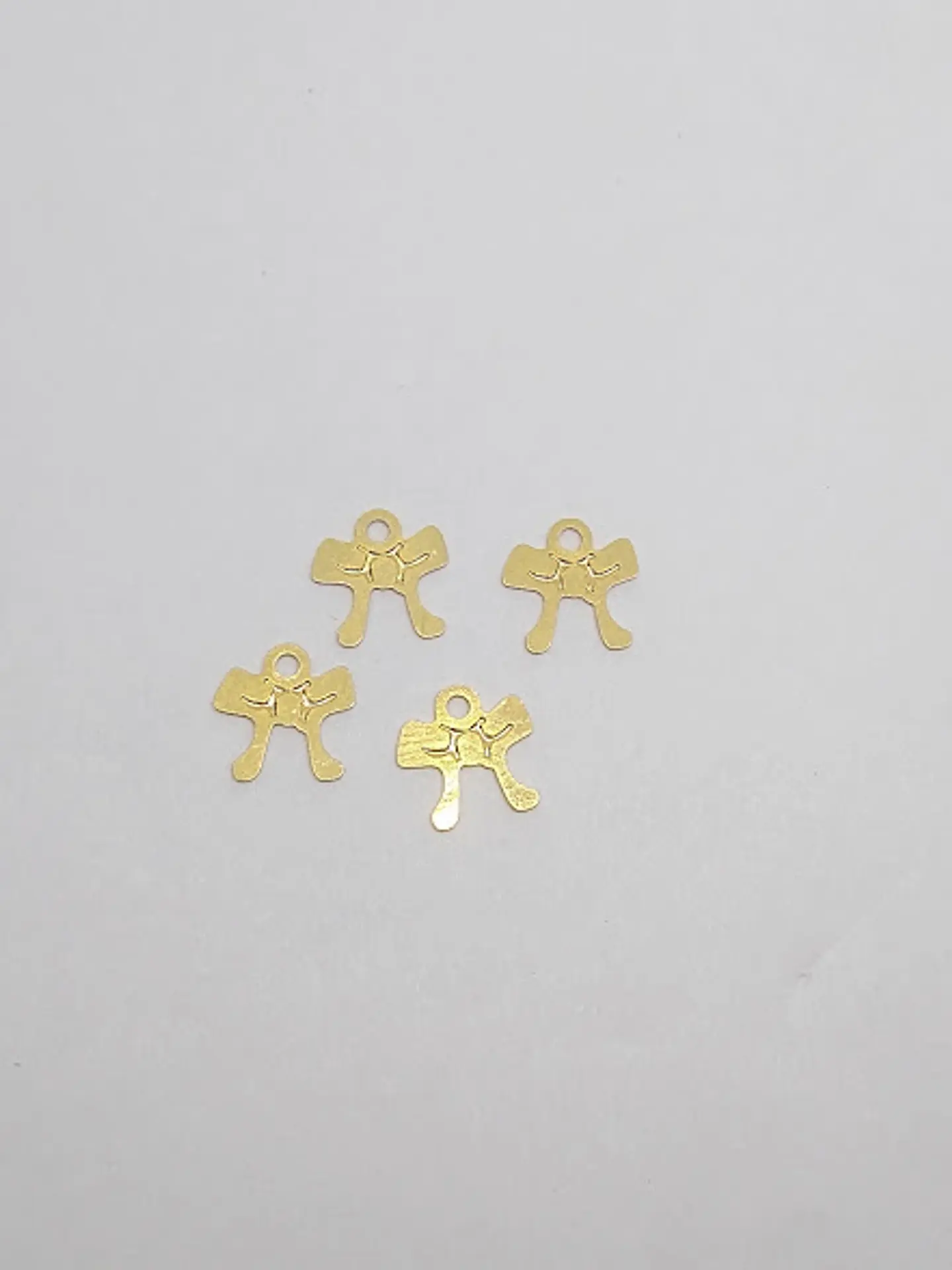 MOÑO MINI DIJE BAÑO DE ORO T3396              1