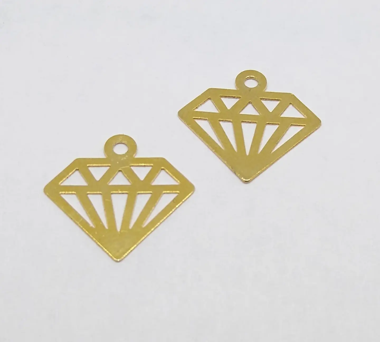 DIAMANTE MINI DIJE BAÑO DE ORO T5006                                1
