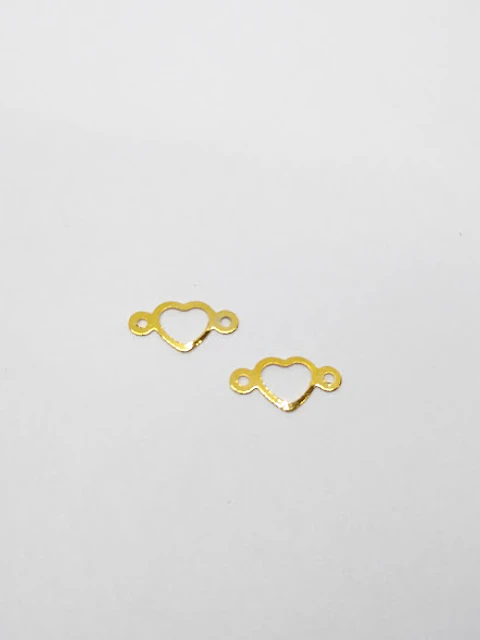 CORAZÓN MINI DIJE BAÑO DE ORO XW03731                                 
