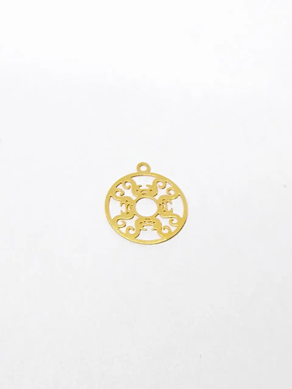 MANDALA MINI DIJE BAÑO DE ORO T5187                                          1
