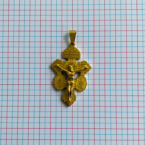 DIJE ✦ CRISTO DEL PERDÓN EN ACERO