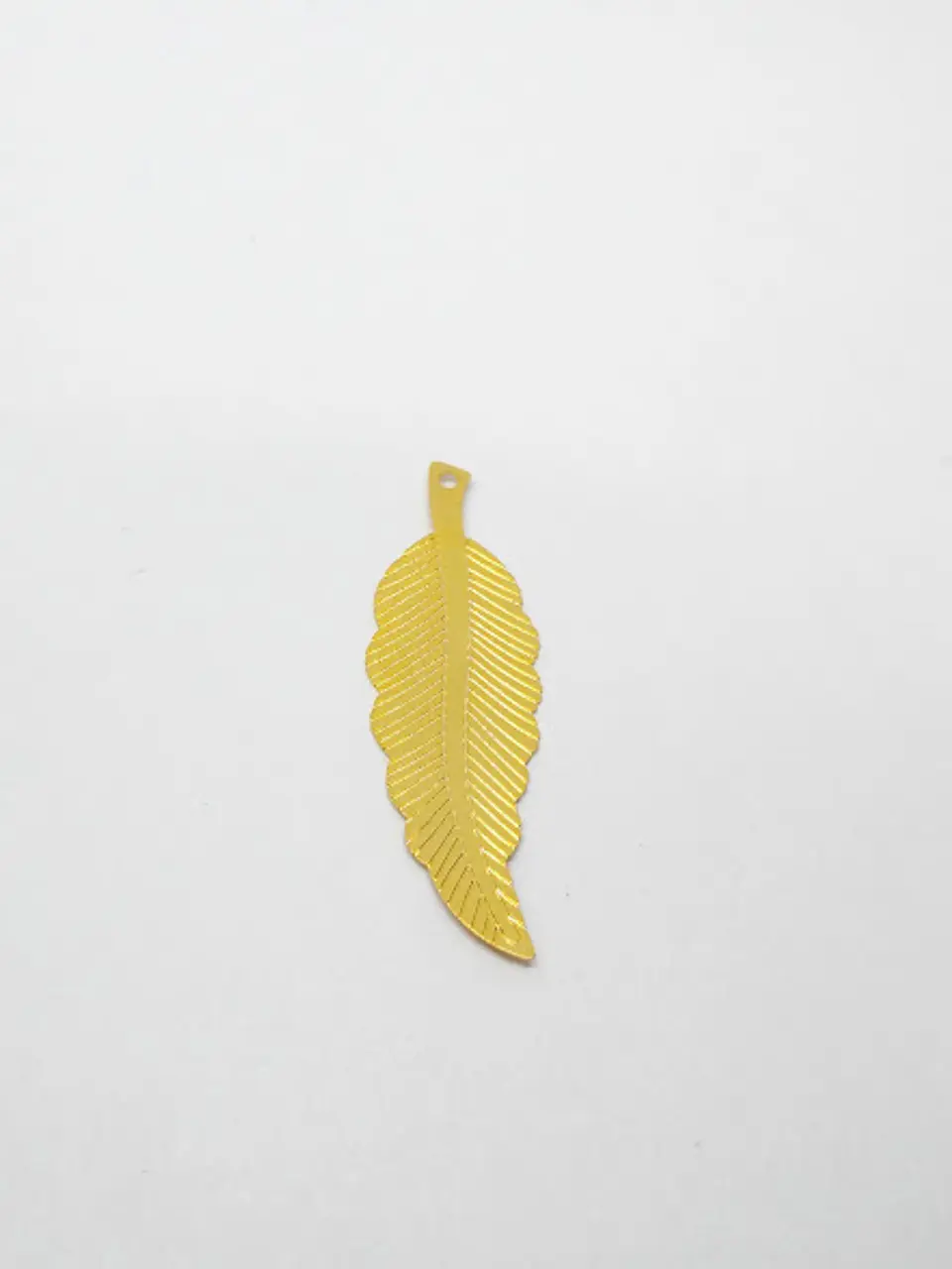 HOJA MINI DIJE BAÑO DE ORO T5285                                         1