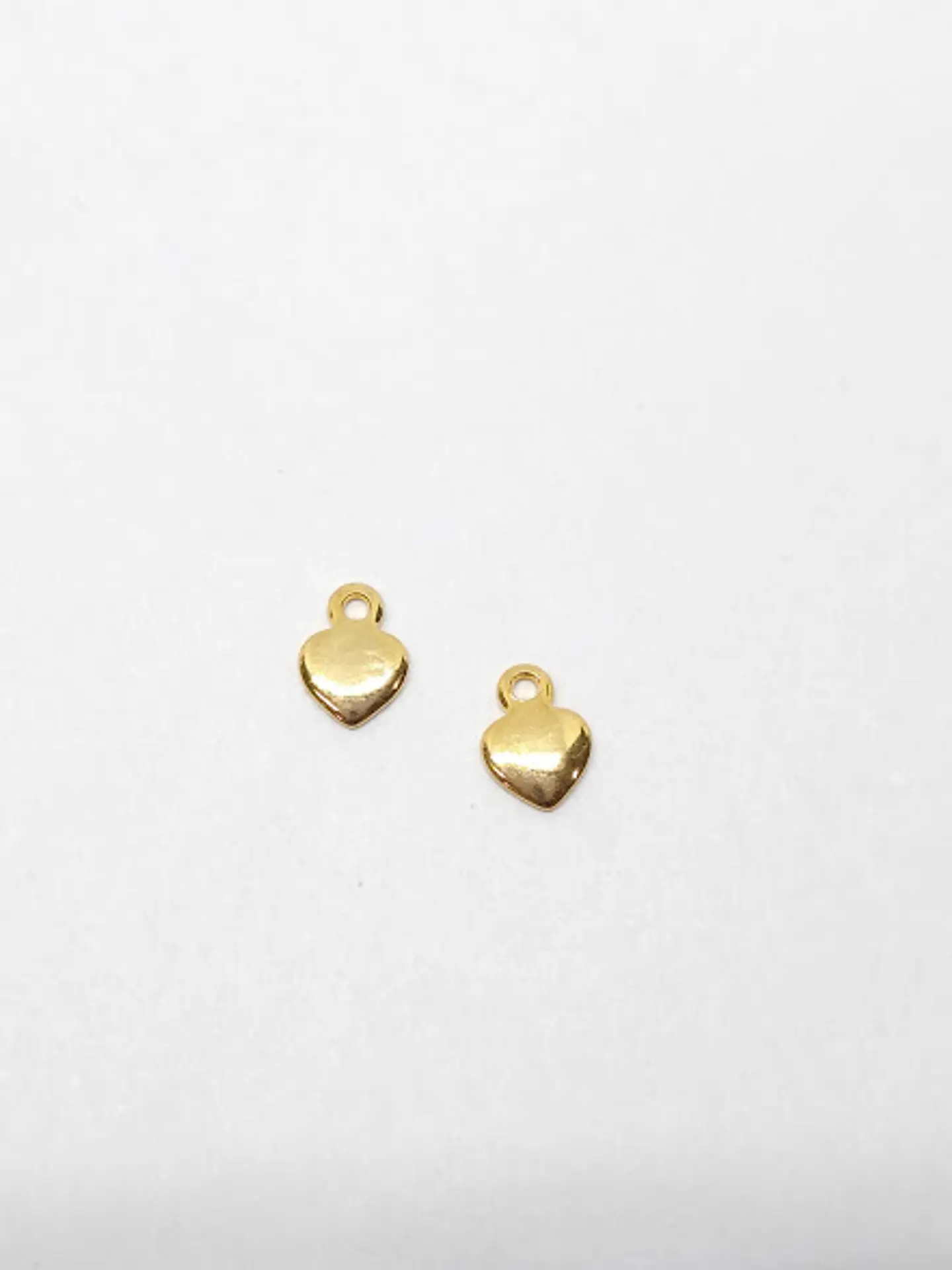 CORAZÓN MINI DIJE BAÑO DE ORO T3928                                    1