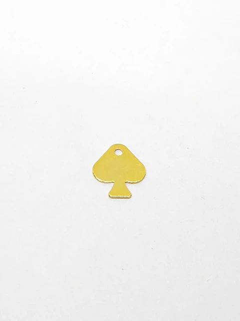 TRÉBOL MINI DIJE BAÑO DE ORO XW03696-GOLD