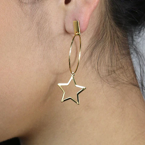ARETE ✦ AROS CON ESTRELLA 
