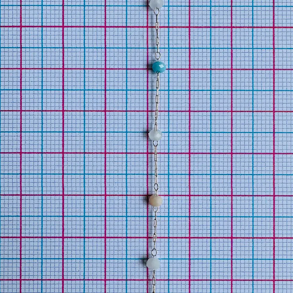 CADENA CON CRISTAL DONA MK-309 2