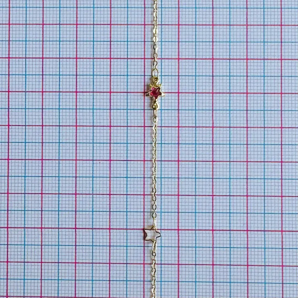 CADENA ESTRELLA DE CRISTAL MK-352 2