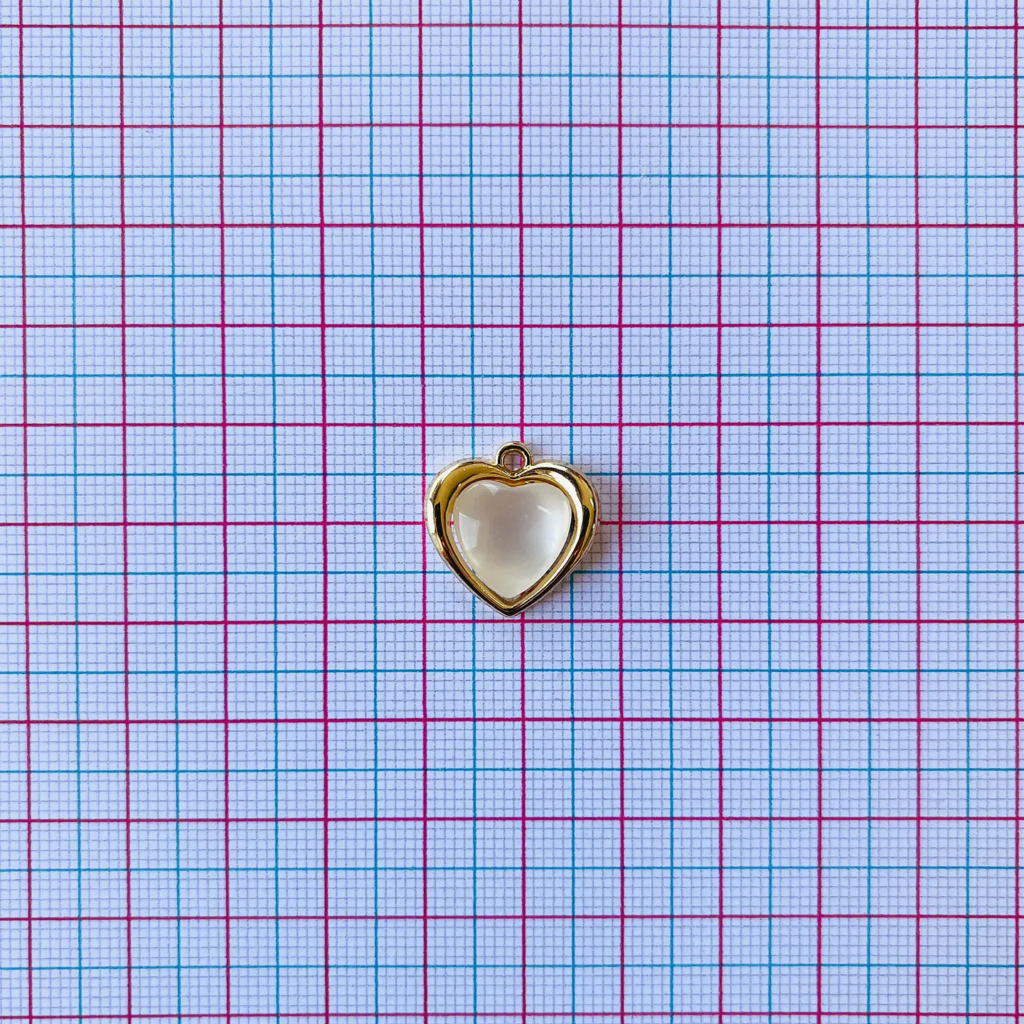 DIJE CORAZÓN PIEDRA LUNAR MY-32 2