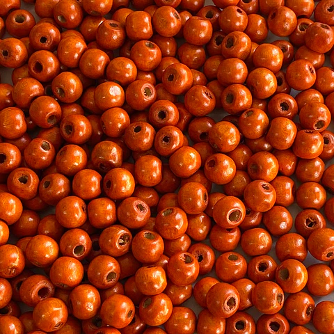 SEPARADOR ✦ BOLA MADERA (ELIGE TU COLOR FAVORITO) 8*9MM
