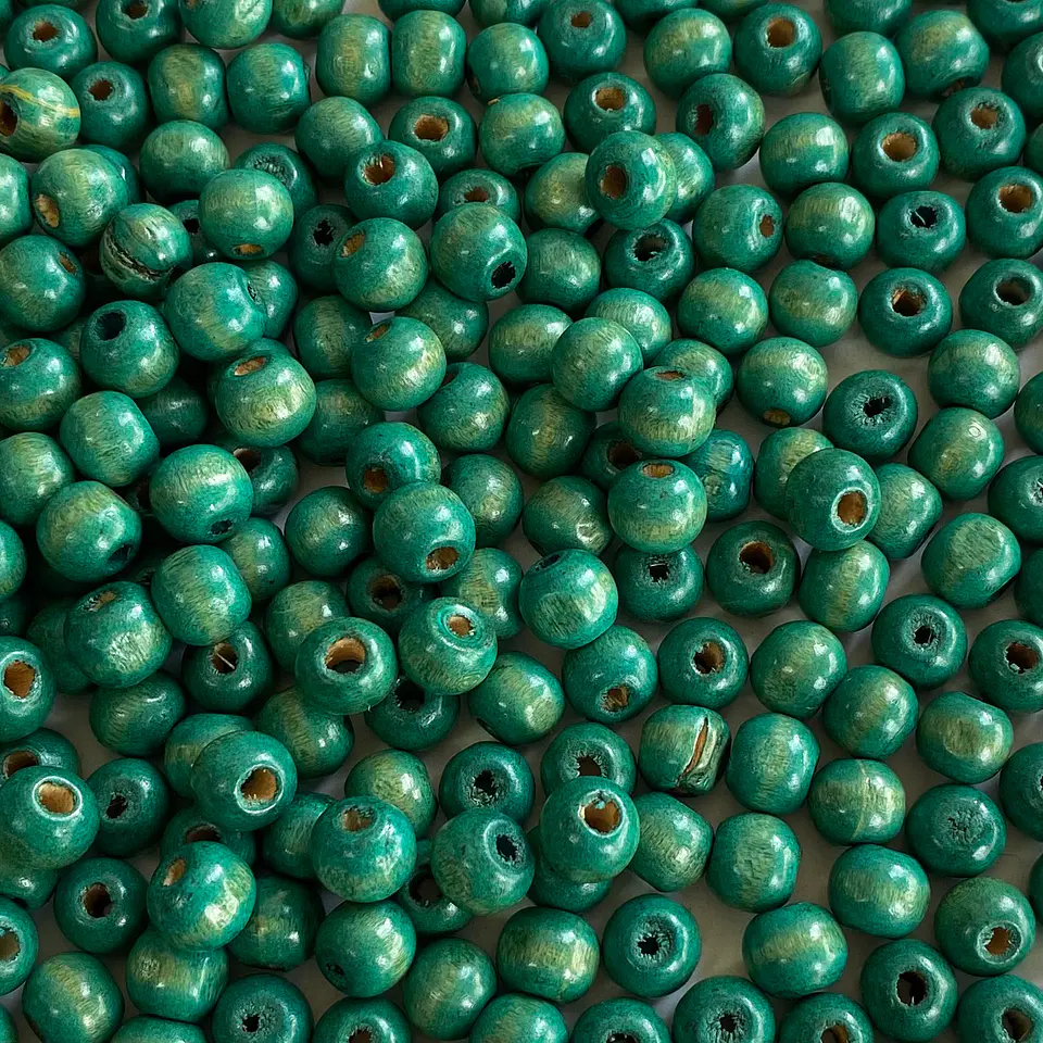 SEPARADOR ✦ BOLA MADERA (ELIGE TU COLOR FAVORITO) 8*9MM 3