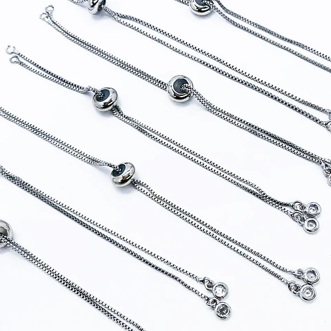 HERRAJE ✦ PULSERA AJUSTABLE PARA CHARMS (ELIGE TU COLOR FAVORITA)