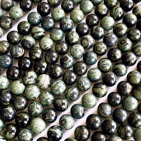 PIEDRA NATURAL ✦ JASPE VERDE 8MM