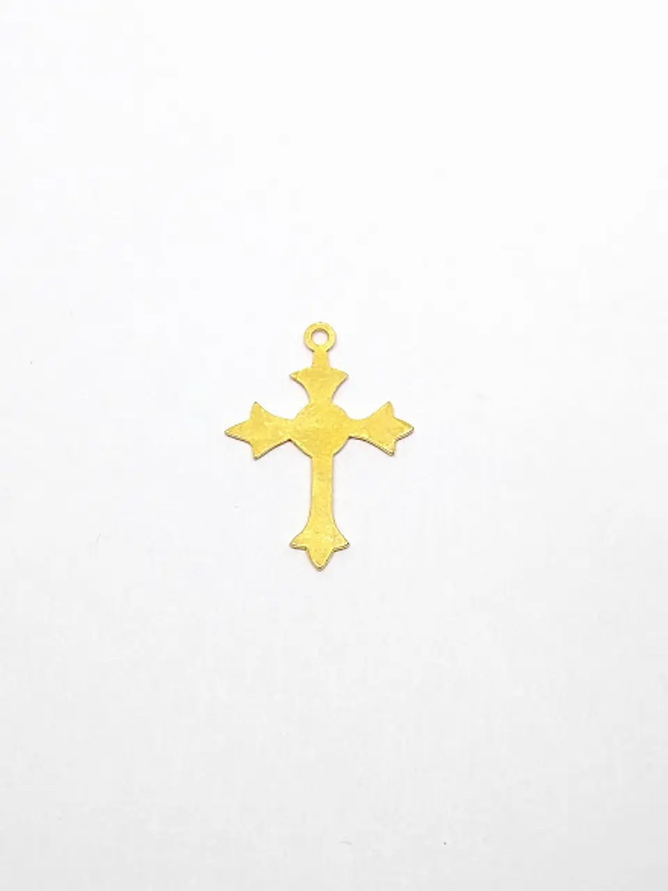 CRUZ MINI DIJE BAÑO DE ORO TP-017                               1
