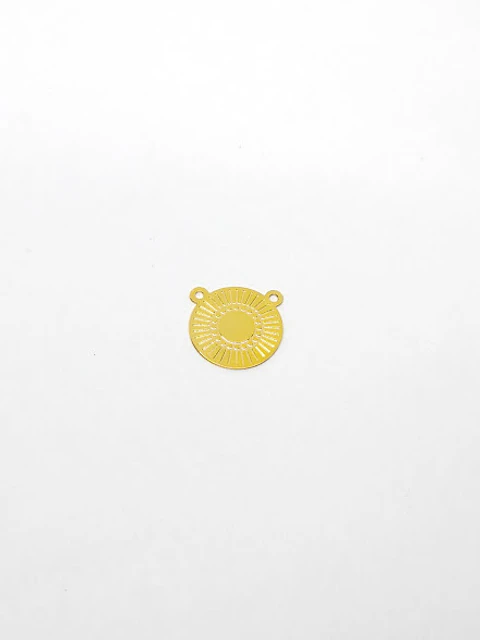 MANDALA MINI DIJE BAÑO DE ORO T5385                      