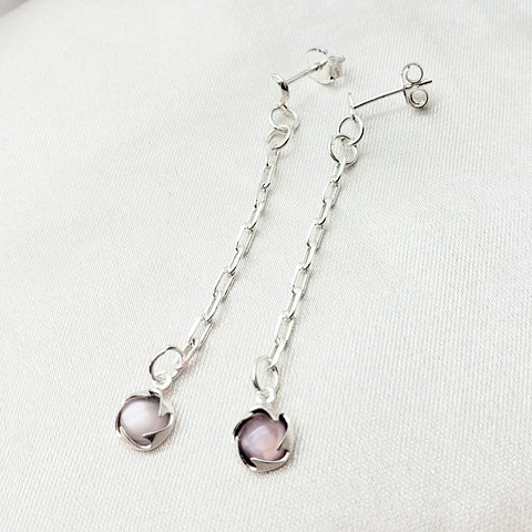 ARETE ✦ LARGO CON PIEDRA LUNAR 